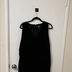 GAP Black Velvet Jumpsuit